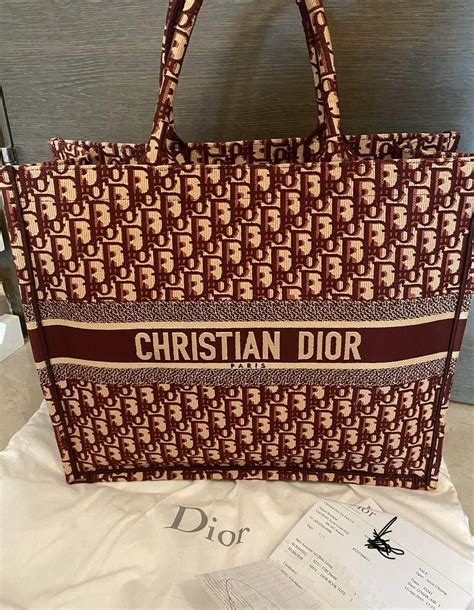 women christian dior bag tote|christian dior tote bag colorful.